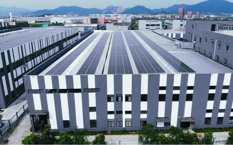 奉化博龍機械有限公司800KW分布式屋頂光伏項目