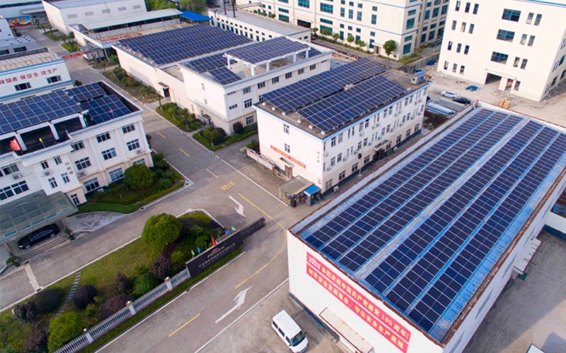 寧波佛來斯通新材料有限公司500KW分布式屋頂光伏項目