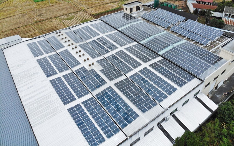 寧波奉化精瑞鋼球有限公司400KW分布式屋頂光伏項目