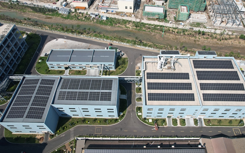 浙江佳境環?？萍加邢薰?00KW屋頂光伏電站項目